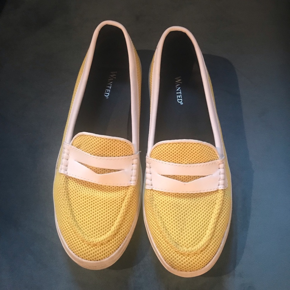 Yellow Canvas Loafer